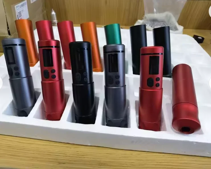 Factory Hotsale Wireless Battery Tattoo Pen Rotary Tattoo Machine with RCA Provide Freedom on Tattooing