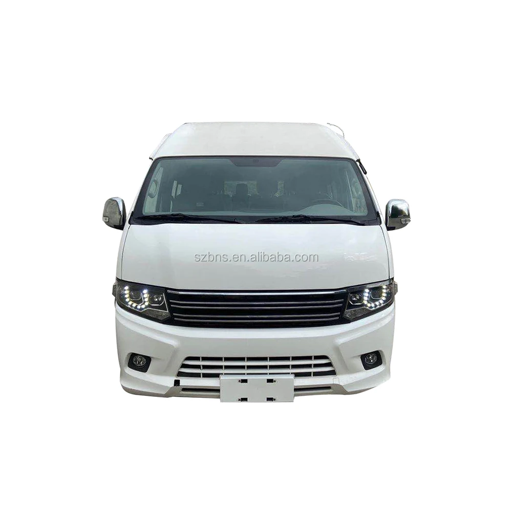  LHD 6M HIACE Mini Bus 2016 Подержанный Hiace б/у автобус с новыми сидениями и двигателем на