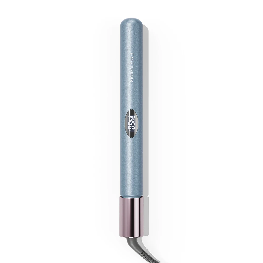 Top quality custom logo 1 inch ceramic tourmaline coated plate flat iron professional Ionic salon hair straightener