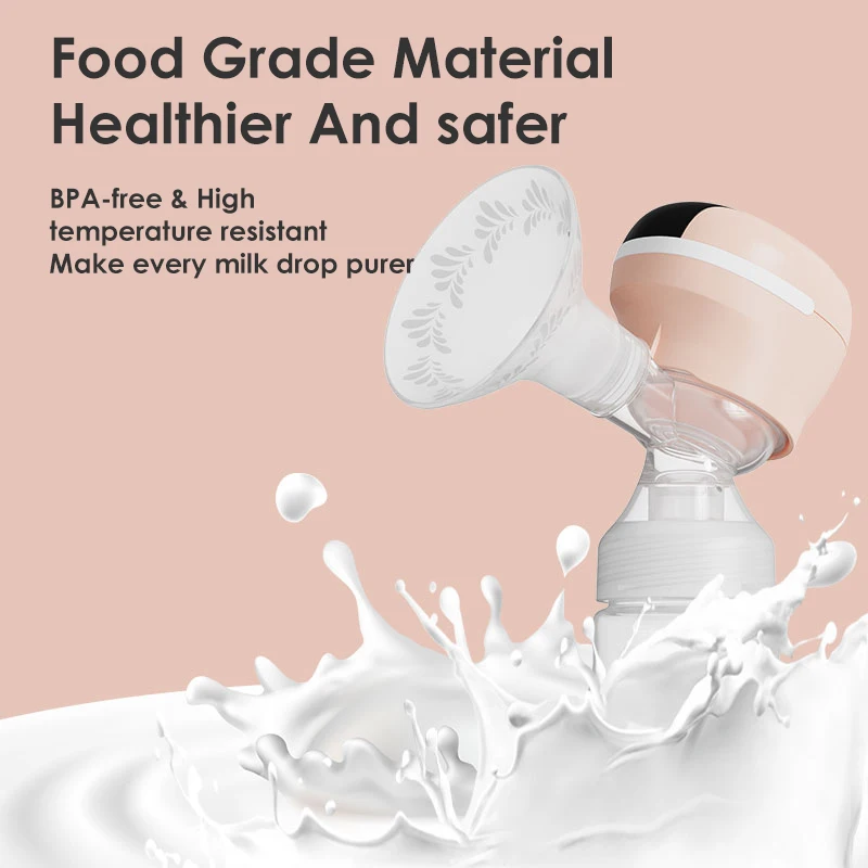 ABS и нетоксичный силикон, без БФА, пищевой силиконовый фланец для молокоотсоса