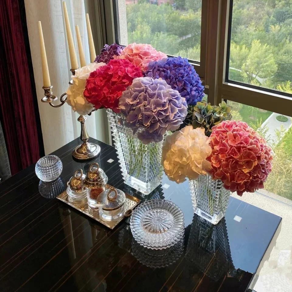 Incense Burner Crystal Unique Bukhoor Decoration High Quality Transparent Color Glass With Metal Plate