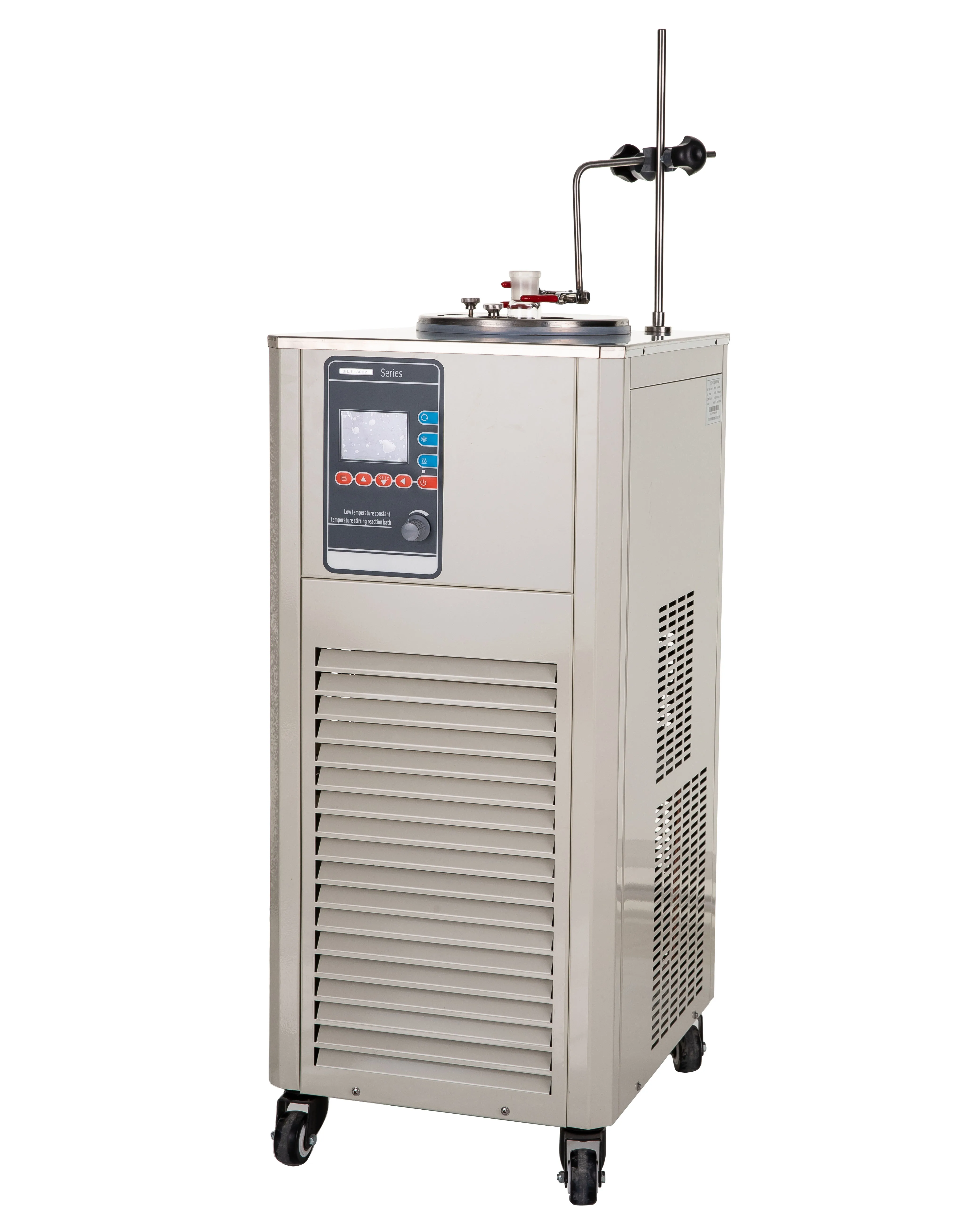 Laboratory Temperature Control System -40 To +99 Degree Celsius 5L Stirring Reaction Bath Thermostat Circulator With Open Bath