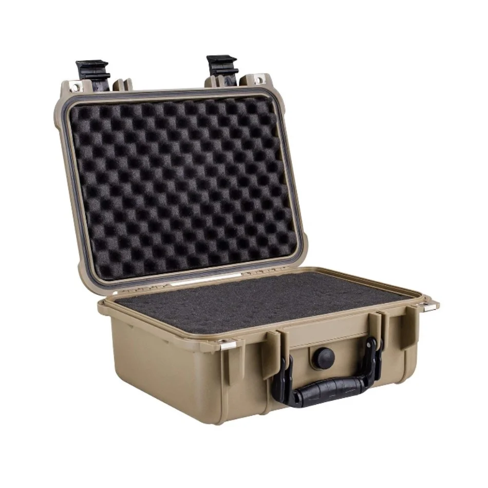 IP67 waterproof injection molding hard plastic case equipment tool carry case