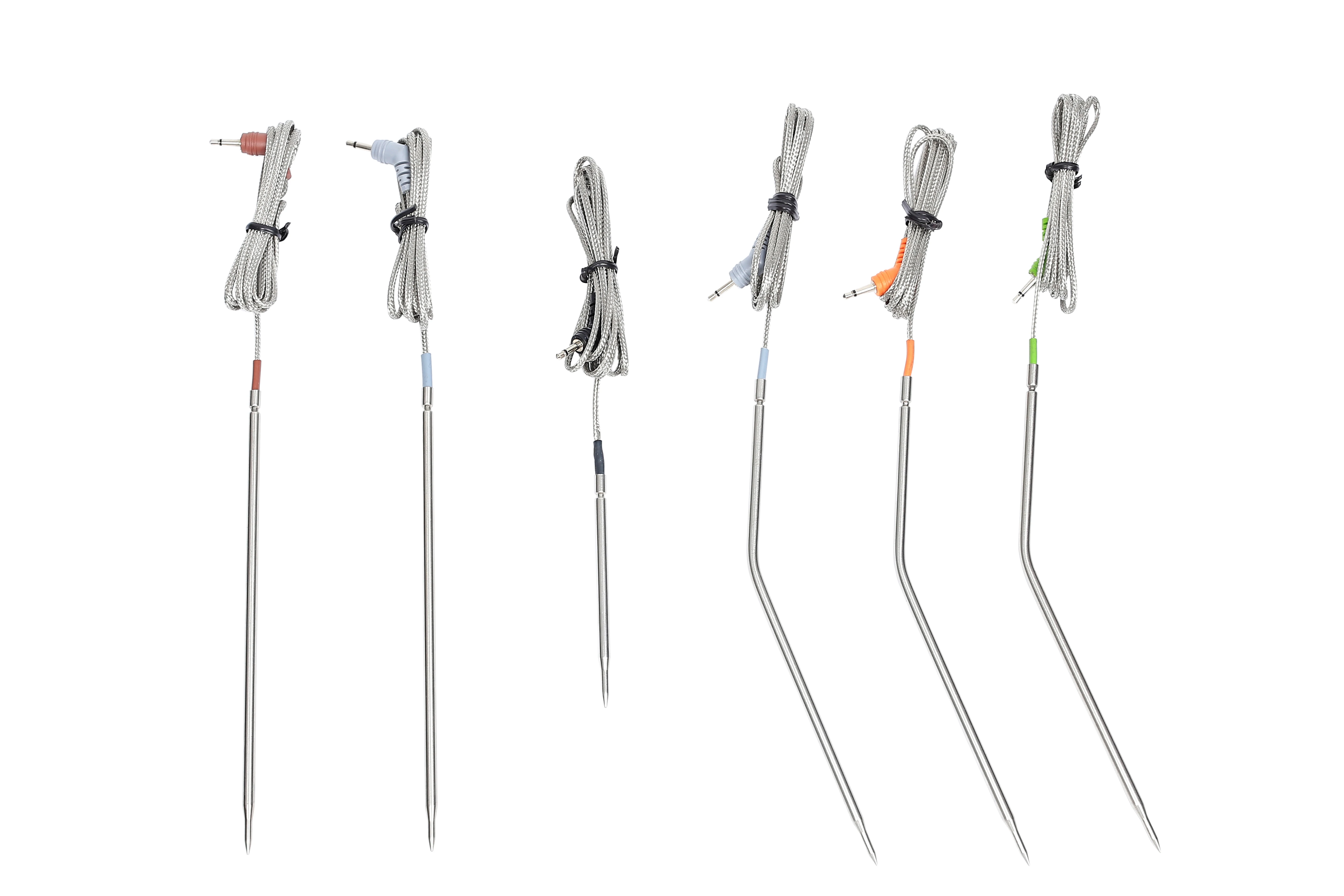 Ble Wifi Fast Response Silicone Handle Clip Mounting Sharp Probe NTC Temperature Sensor for BBQ