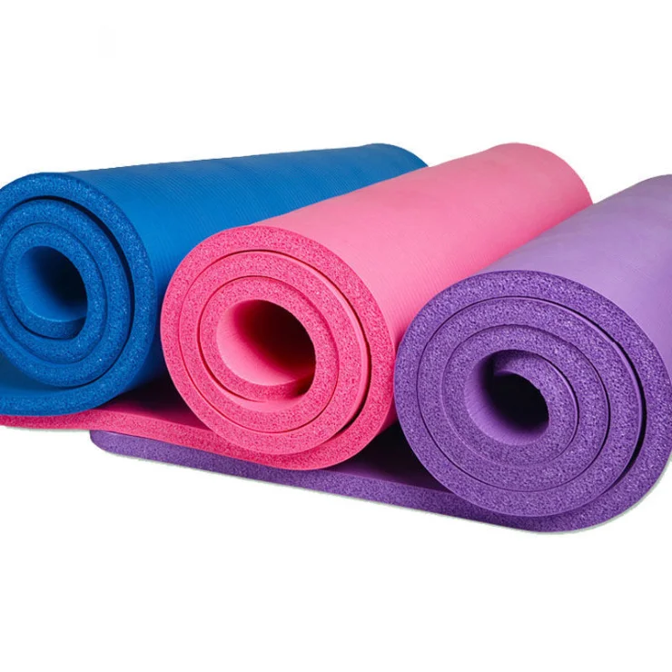 Custom Oversize Non Slip 15mm Thick Hanging Thick Nbr Natural Latex Yoga Mat