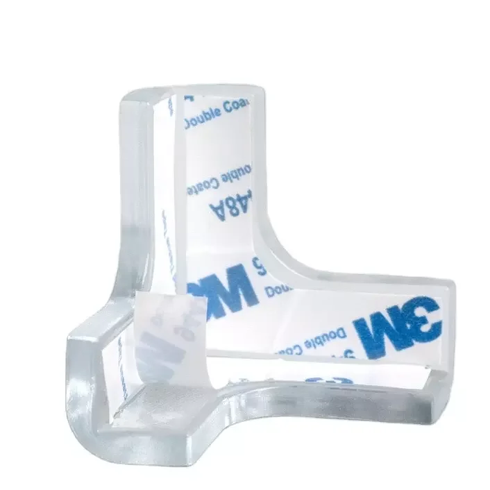 Мягкие прозрачные накладки на углы стола для дома, силиконовые формы, прозрачные L-образные защитные углы для безопасности детей