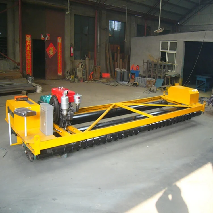 Diesel Engine Powered Mini 3-10m Width Asphalt Slip Form Concrete Paver YC219D For Sale