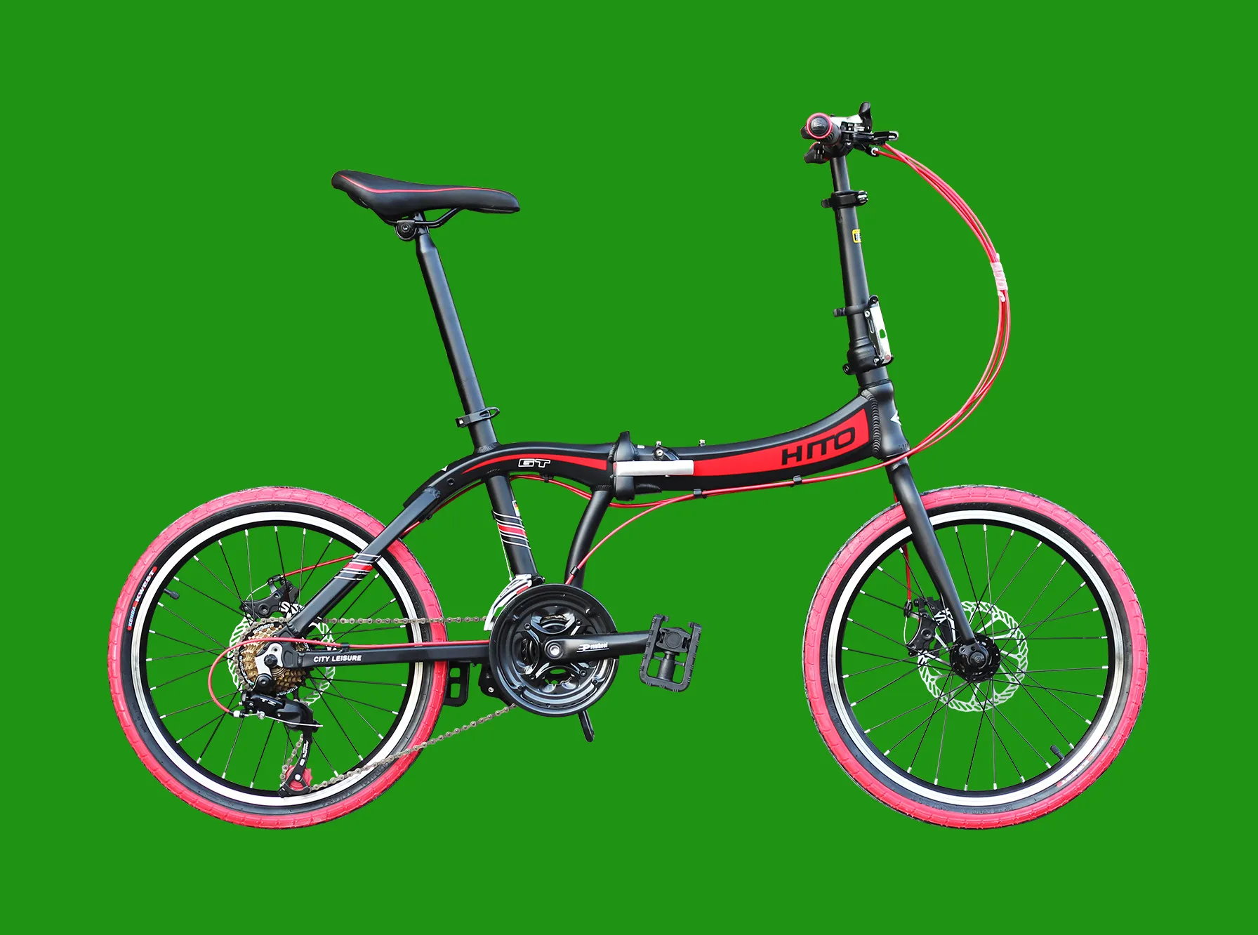 
bicycles use for men and women GT folding bicycles wholesale 20-inch , mountain bikes, 7-speed 