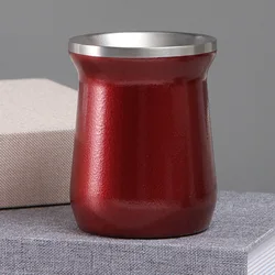 2022 New custom 8oz Argentina double wall vacuum beer tea tumbler mug stainless steel insulated travel yerba mate gourd cup