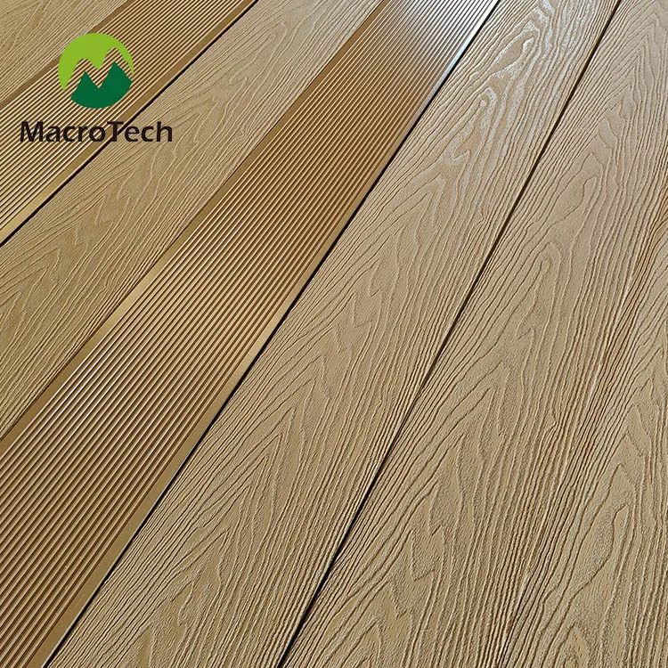 China high quality anti-insect and anti-fouling 3D embossed co-extrusion flooring