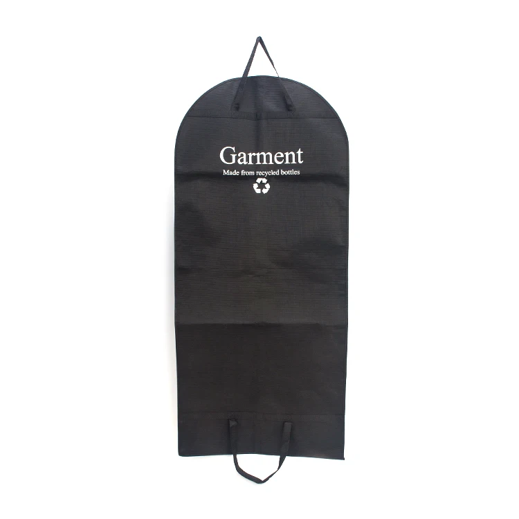 Custom breathable rpet nonwoven long dress dust garment bag for suits (1600235777481)