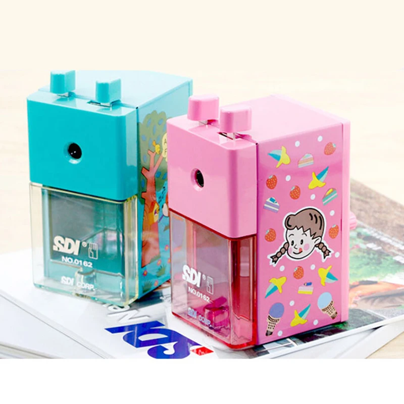 SDI Metal Construction Solid Broken-resistant 0162 for Students & Teachers Pencil Sharpener