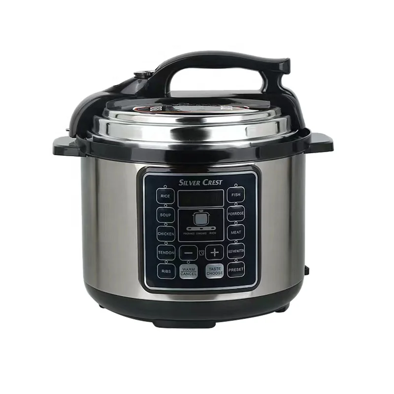 5l Full Automatic Smart Digital Electric Pressure Cooker Multi-function Stainless Steel Rice Cooker Non-stick Inner Pot Cooker