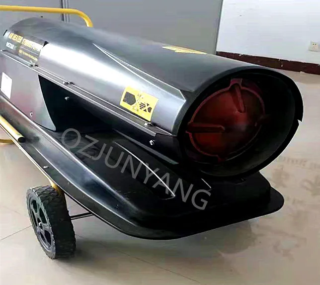 Smokeless oil air heat fan for breed and thoughtfulness