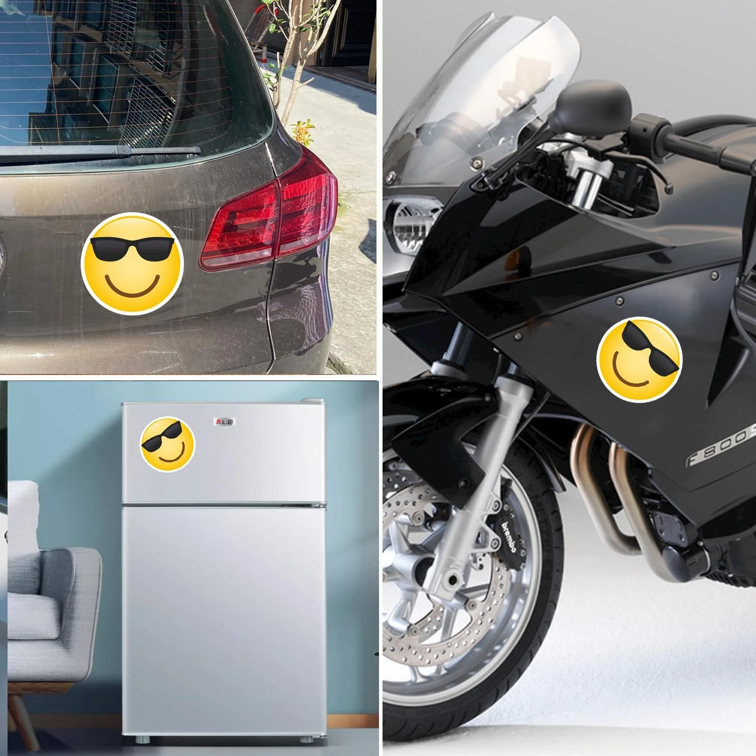Removable Permit Magnets Magnetic Car Sticker Decal Bumper Sticker Magnets for Car