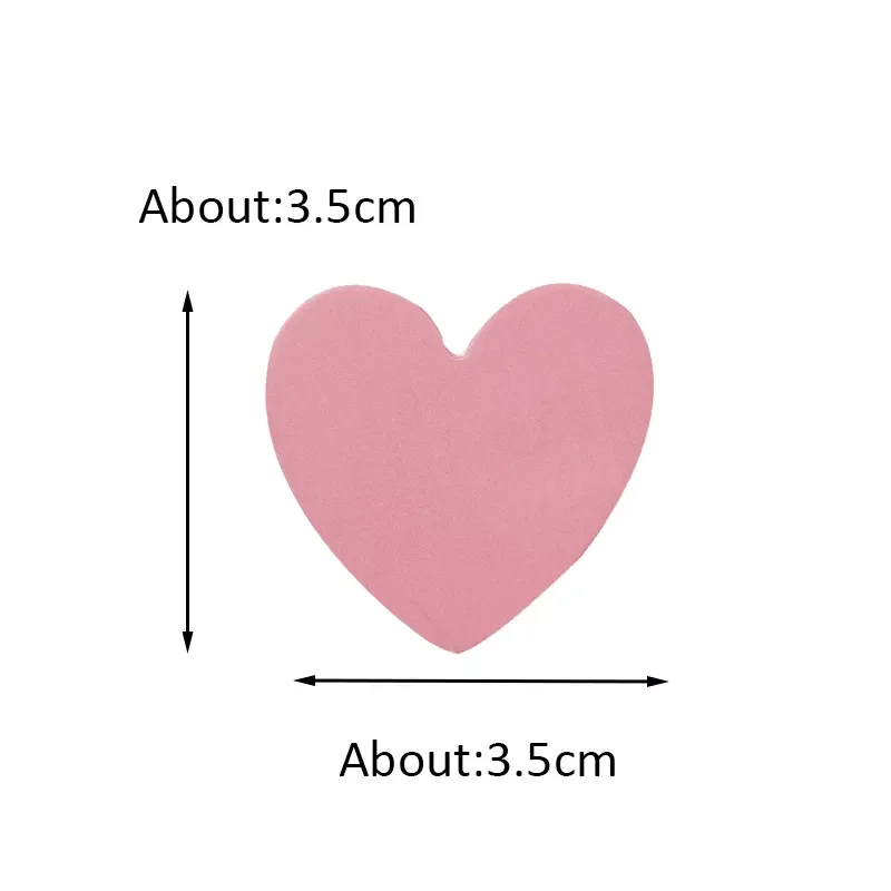 Korean candy color heart shape hairpins Cute all-match bangs clips frosted acrylic hair pin accessories for women