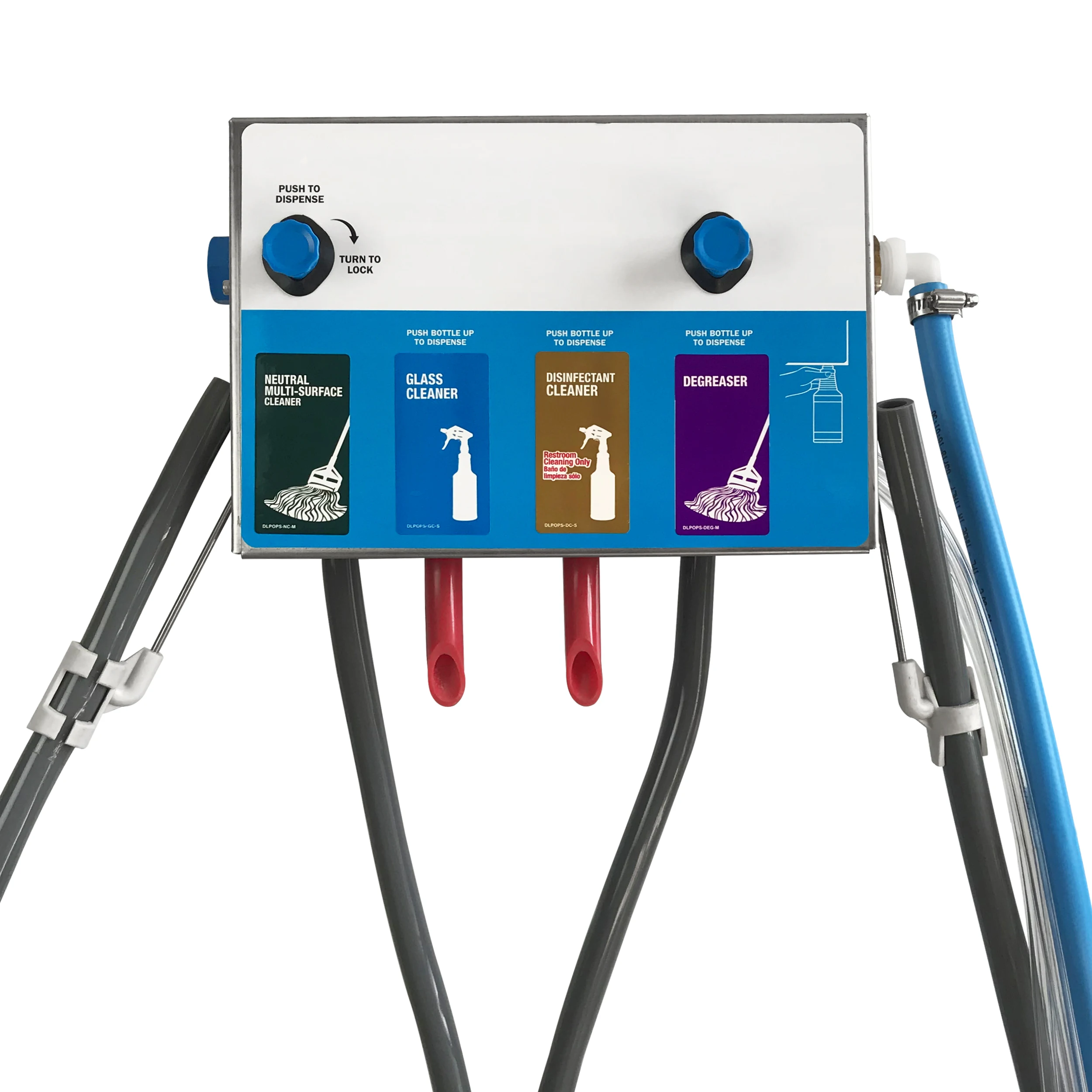 
4-products Spray Bottle, Mop Bucket, Chemical Proportioner, for supermarket, restaurant, hospital, 8134-2B-2HF 