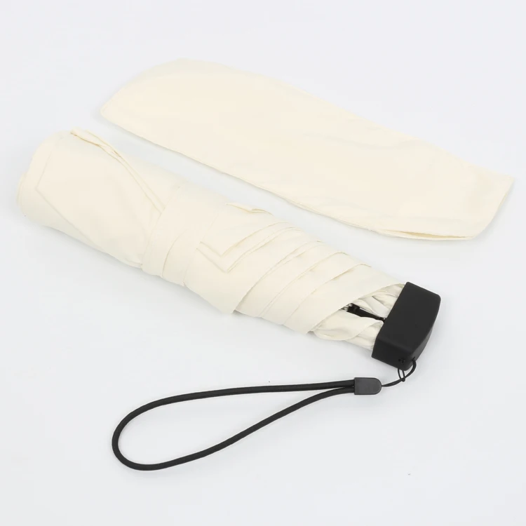 Мини-зонт Ok, карманный супер водонепроницаемый ручной Зонт с плоской ручкой, 3 складных зонта