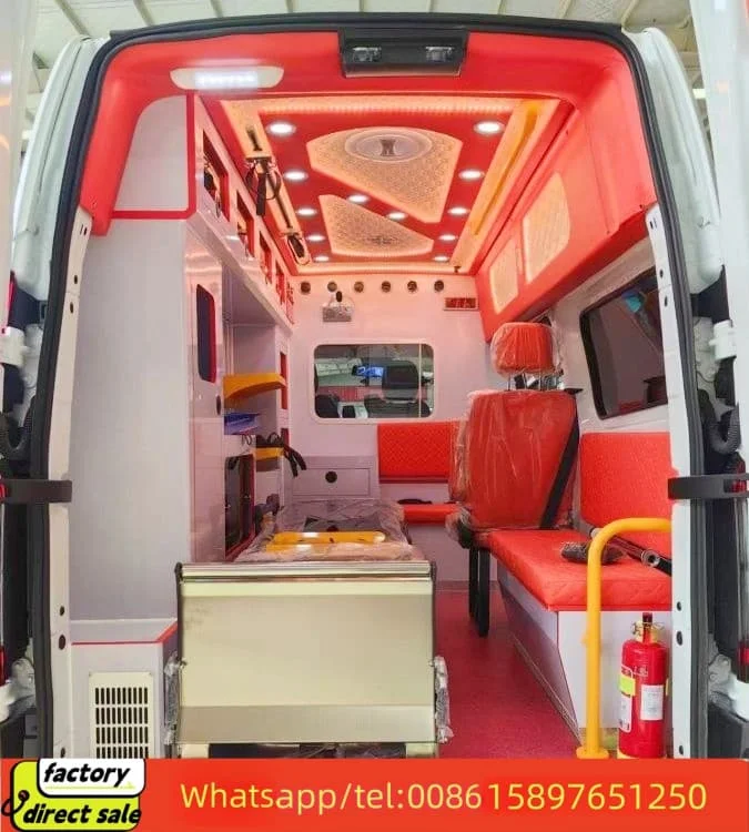 Factory price Transit emergency ICU ambulance vehicle Medical Car Emergence Hospital Ambulance