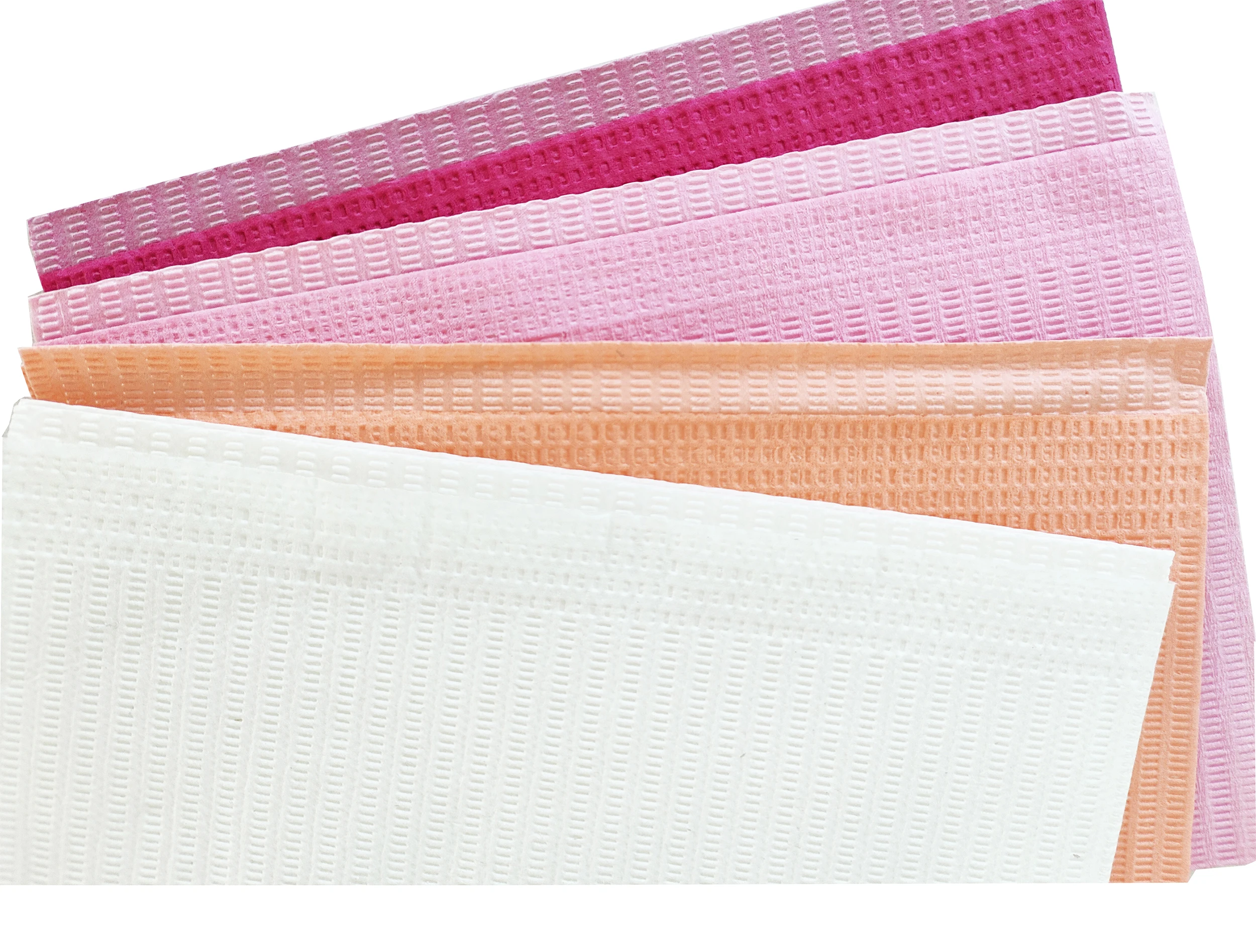 Dental consumables patient Bib 2ply paper 1 ply poly disposable waterproof medical colorfuldental dental bibs