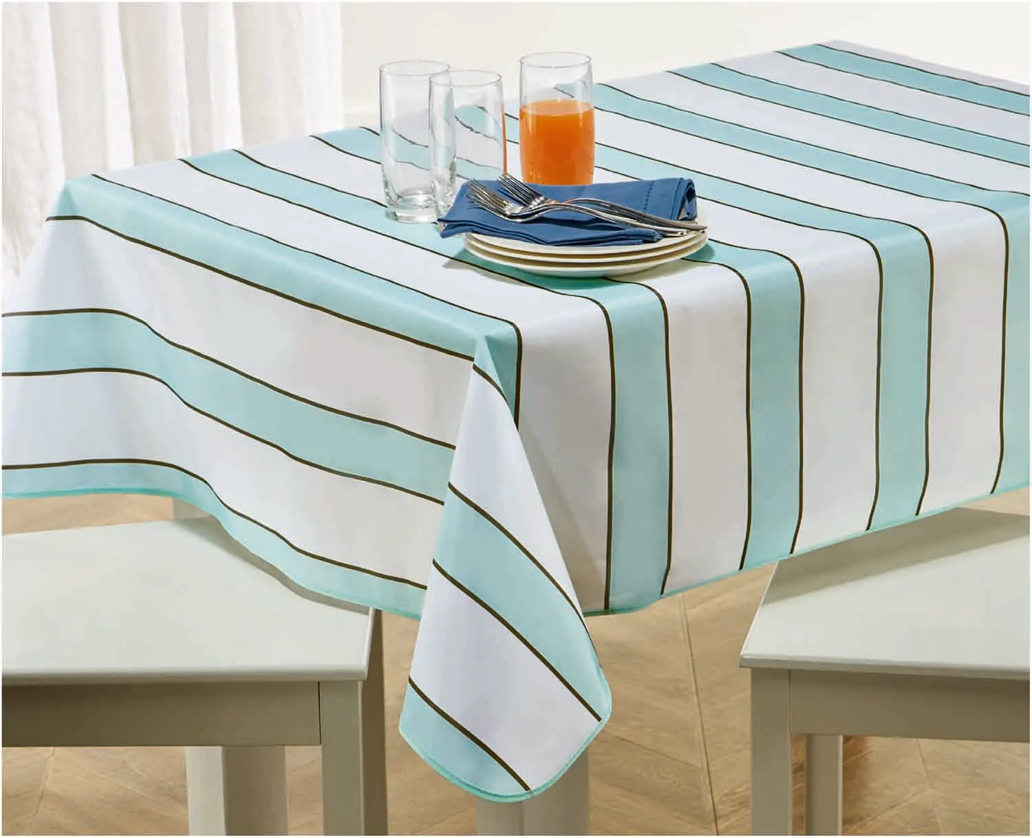 Wholesale  PVC with flannel backing tablecloth  Table Cover for Dining tablecloth