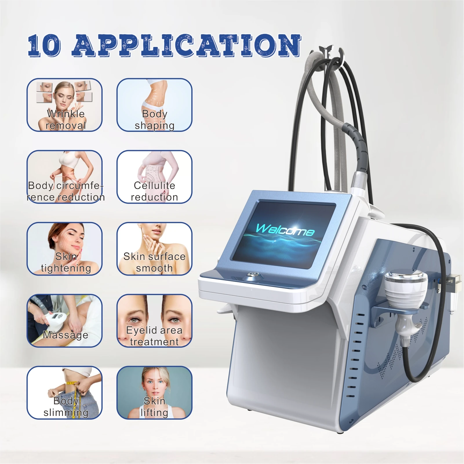 2024 Promotion RF 40k Portable Fat Burning Massage Body Slimming Vela Lifting Roller Shape Machine For Body Shaping