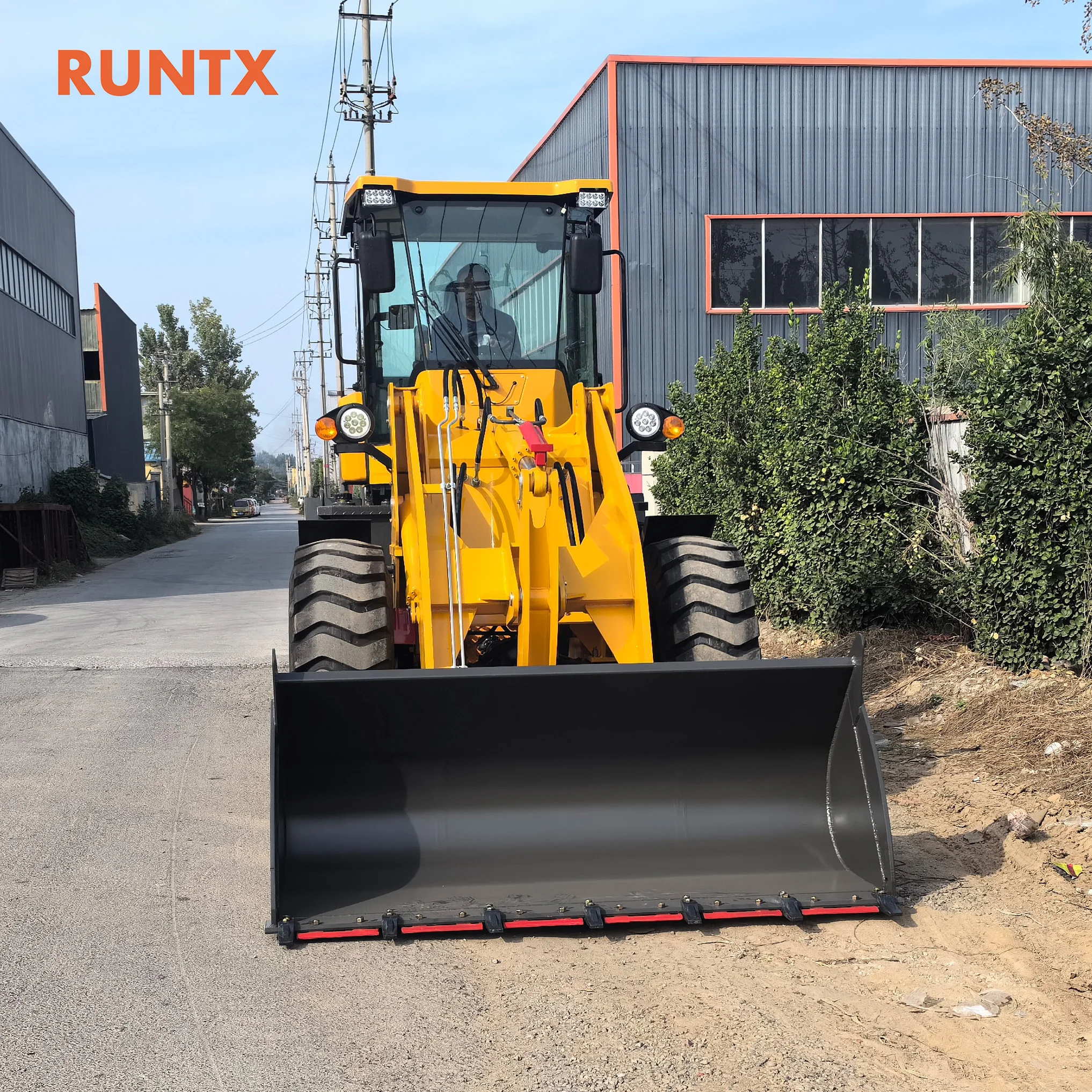 2024 New Small Wheel Loader 3000kg 3ton 5ton Loader Front End Loader with Import Engine