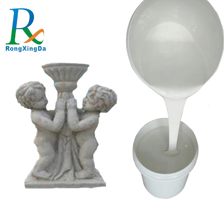 Жидкость rtv2 силиконовая резина для изготовления цемента формы силиконовые формы