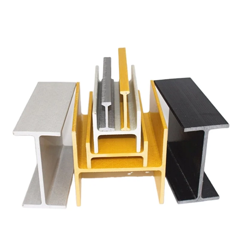 Fiberglass Reinforced Polymer I-Beams Customized Frp I Beam H Beam
