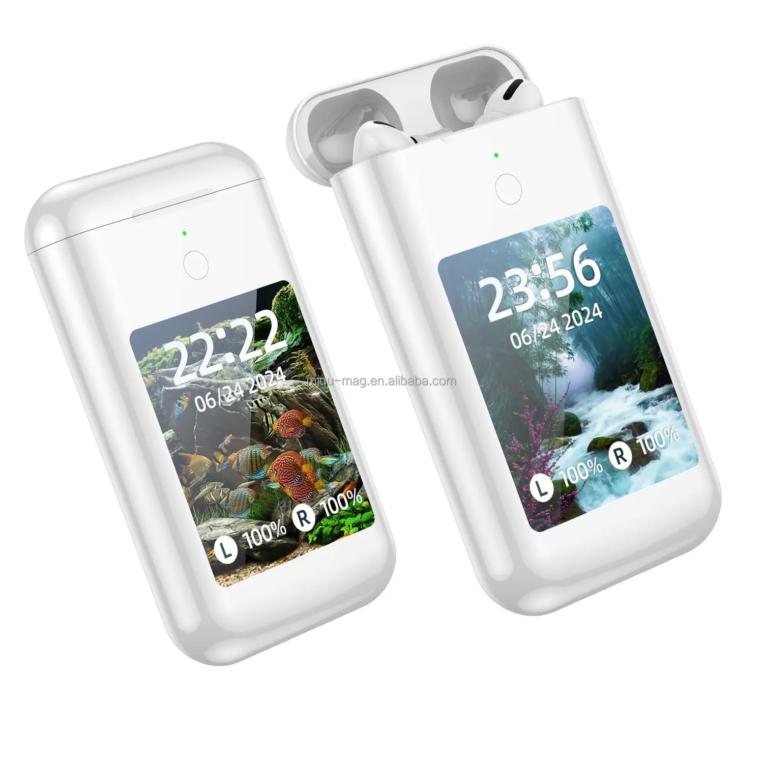 Bluetooth-наушники с сенсорным экраном