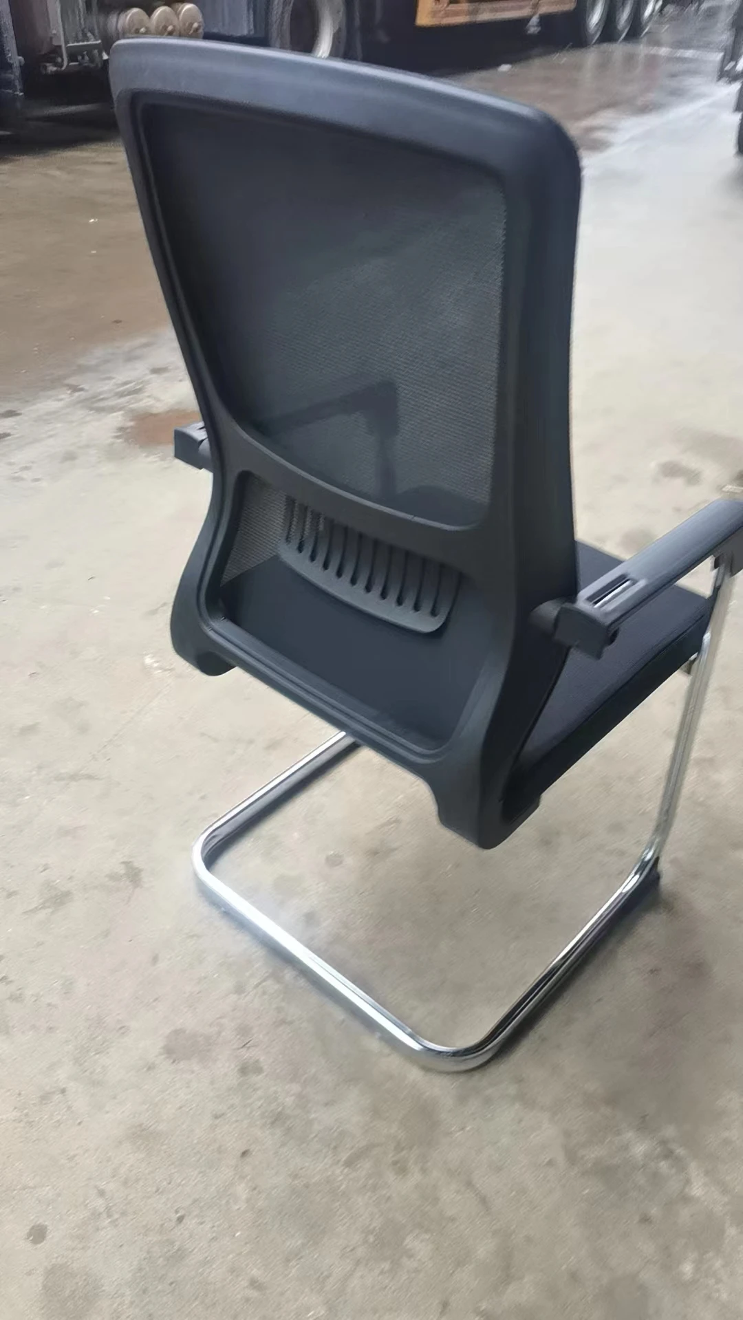 Full mesh seating fixed leg office conference chair in cheap price