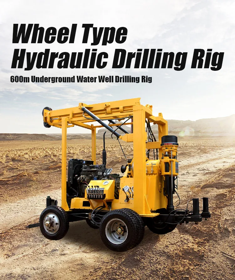 borehole deep geological drilling machine diamond core borehole drilling rig concrete core drilling machine price for building