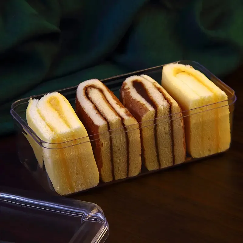 tasty cake  Packaging Box factory cost Cut Piece White Pastry Baking