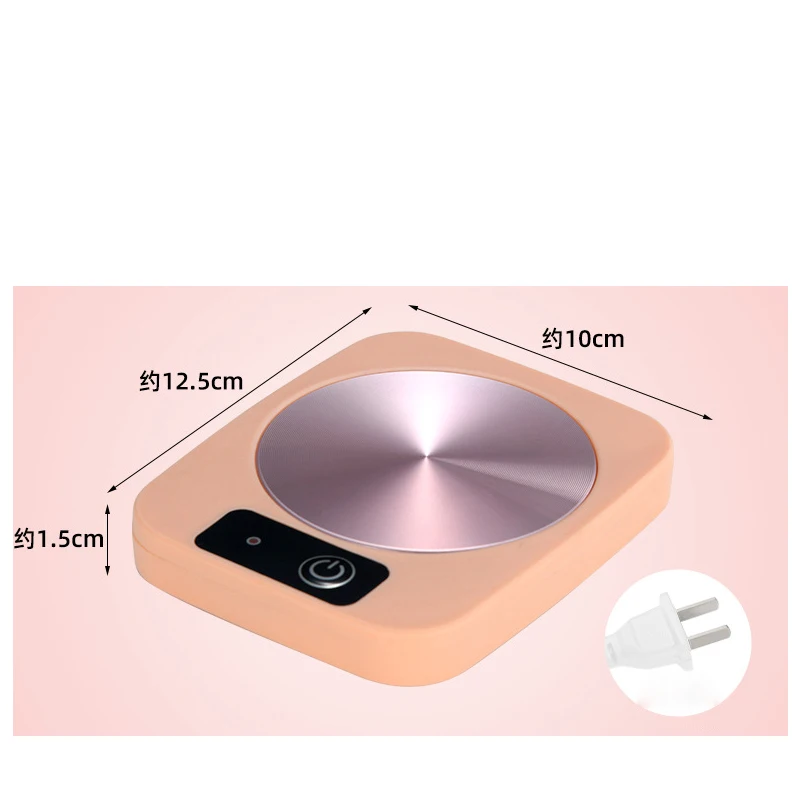 YAOJI 2024 Warmer Smart Thermostatic Cup Coaster Heating Mat Pad Desktop Intelligent Usb Cup Heater Coffee Milk Tea