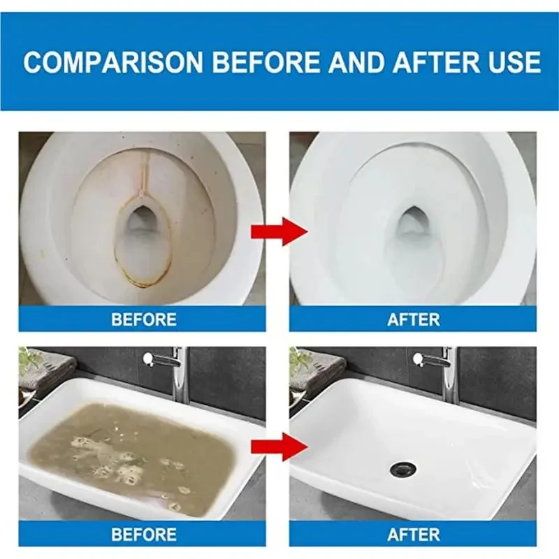 Wc Cleaner Strong Urine Alkali Aissolving Detergent Toilet Pipe Dirt Yellow Stain To Descaling Foaming Toilet Cleaning Powder