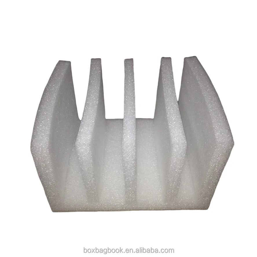 Cheap light weight polyethylene New EPE white material shockproof buffer pearl cotton customized special shaped packaging foam