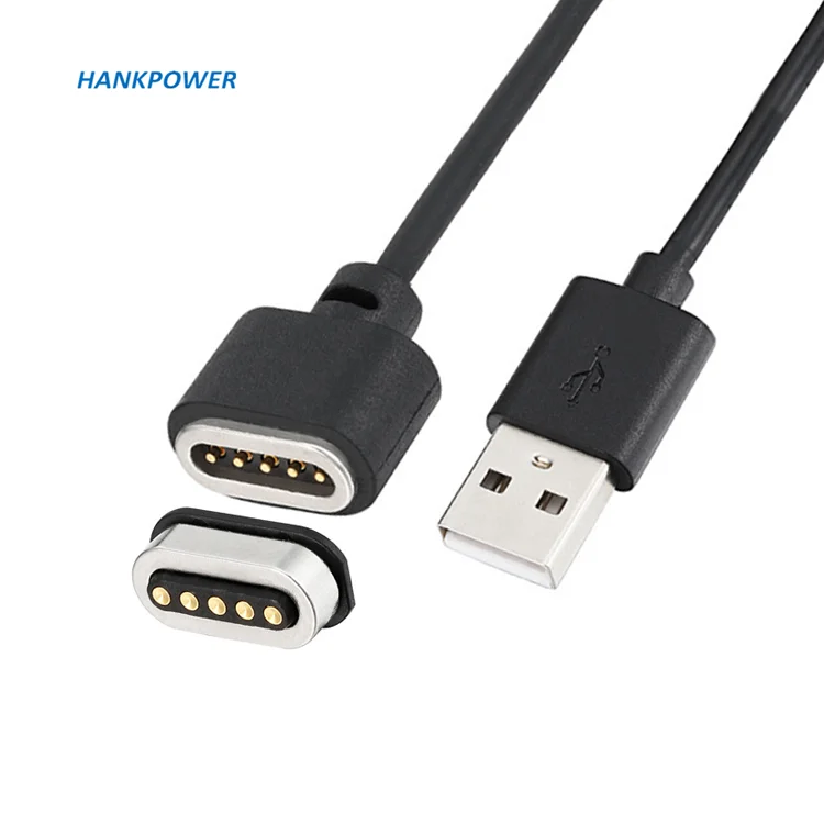 5 Pin Strip Magnetic Connector Pogopin Magnetic USB Charging Cable 5Pin Male Female Connectors