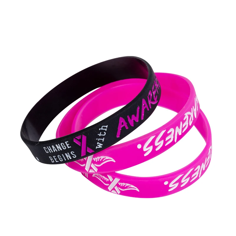 High Quality Sport Custom Rubber Bracelets Silicone Wristband For Events