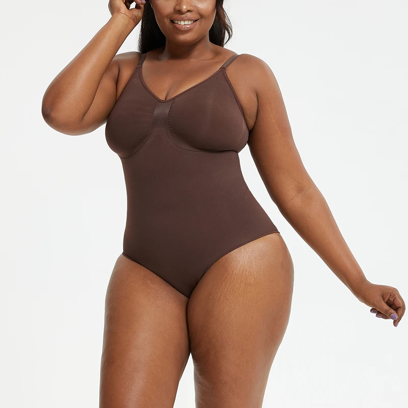 2022 New Drop Shipping Smooth Body Shaper Waist Butt Lifter Firm Control Underwear Plus Size Slim Shapewear Seamless Bodysuit