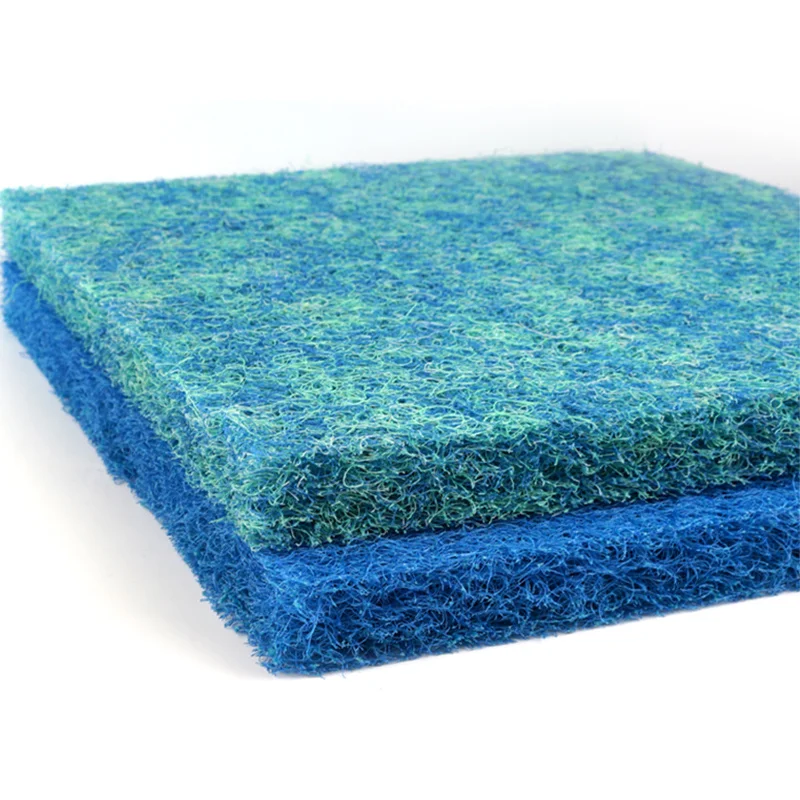 Filter Sponge Rattan Cotton Seafood Pond Filter Cotton Fish Tank High-density Permeable Fiber Fish Pond Filter Material