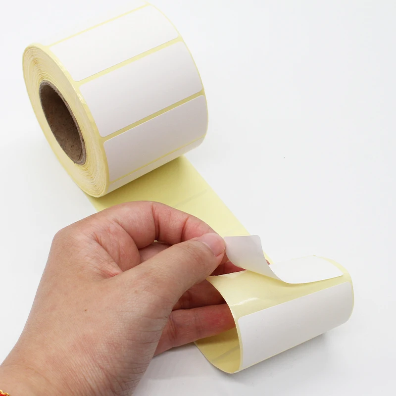 Free Sample Thermal Label 58x40mm Supermarket Scale Label Thermal Barcode Labels for Store Wholesale Sticker