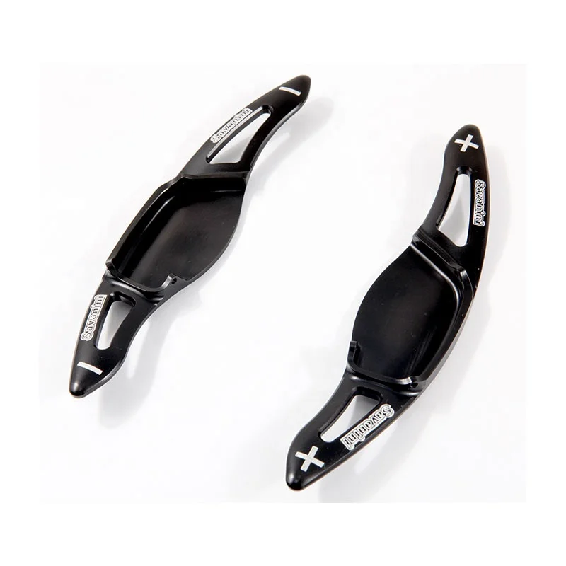 Savanini Aluminum Steering Wheel Shift paddle Shifter Extension for Toyota REIZ LEVIN Camry Corolla Zelas Car styling