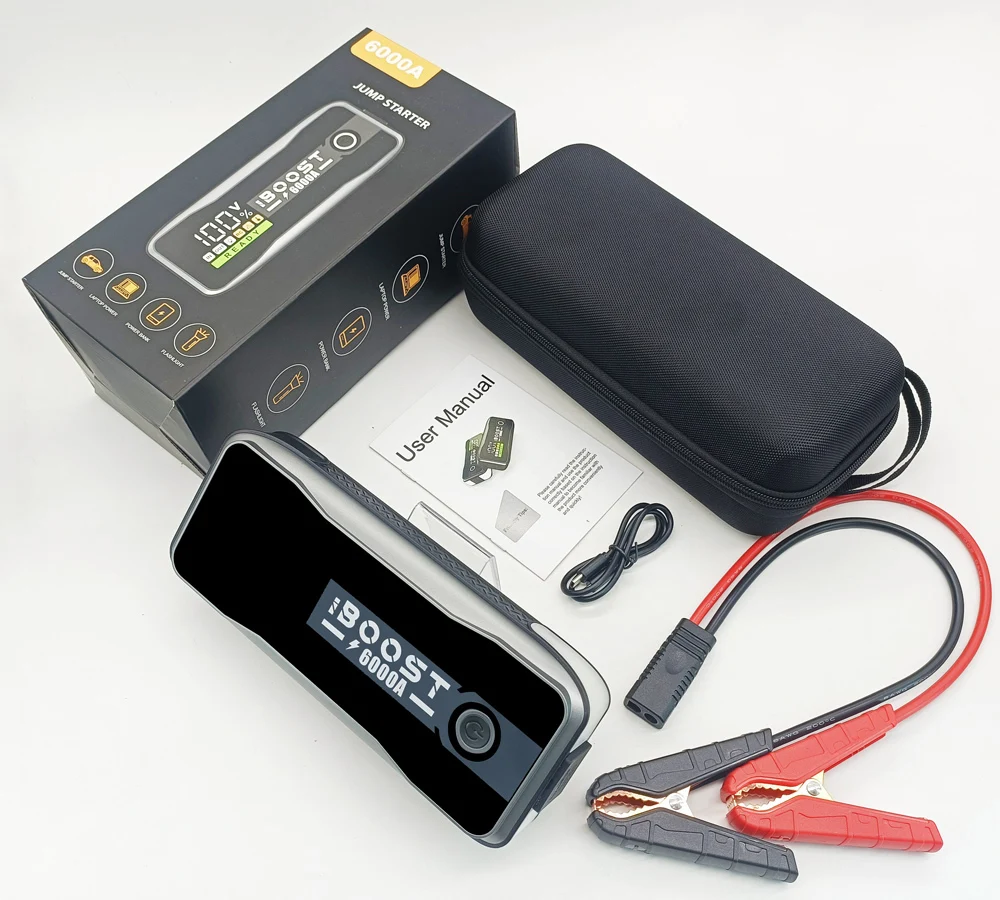 Car battery jump starter jump 6000a
