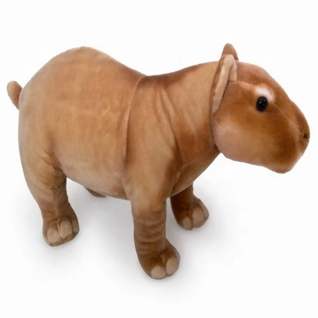 new plush capybara stuffed toys lifelike stuffed standing capybara plush toys