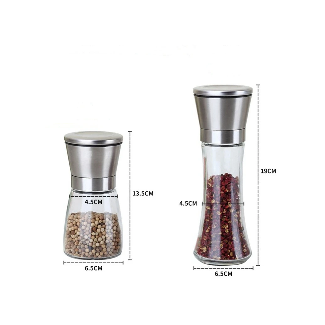 Pepper Mill Grinder Home Kitchen Tool 200ml High Quality Black Pepper Grinder