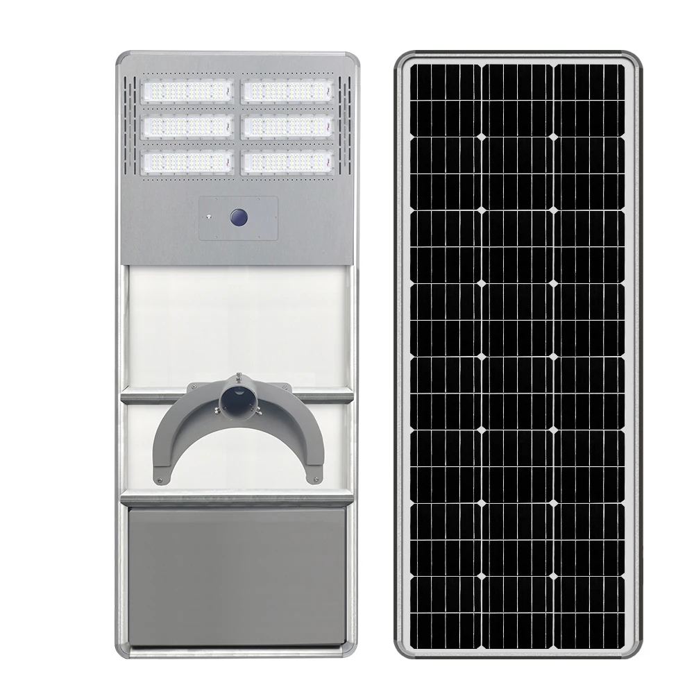 High lumen solar integrated street light factory direct sale in Shenzhen