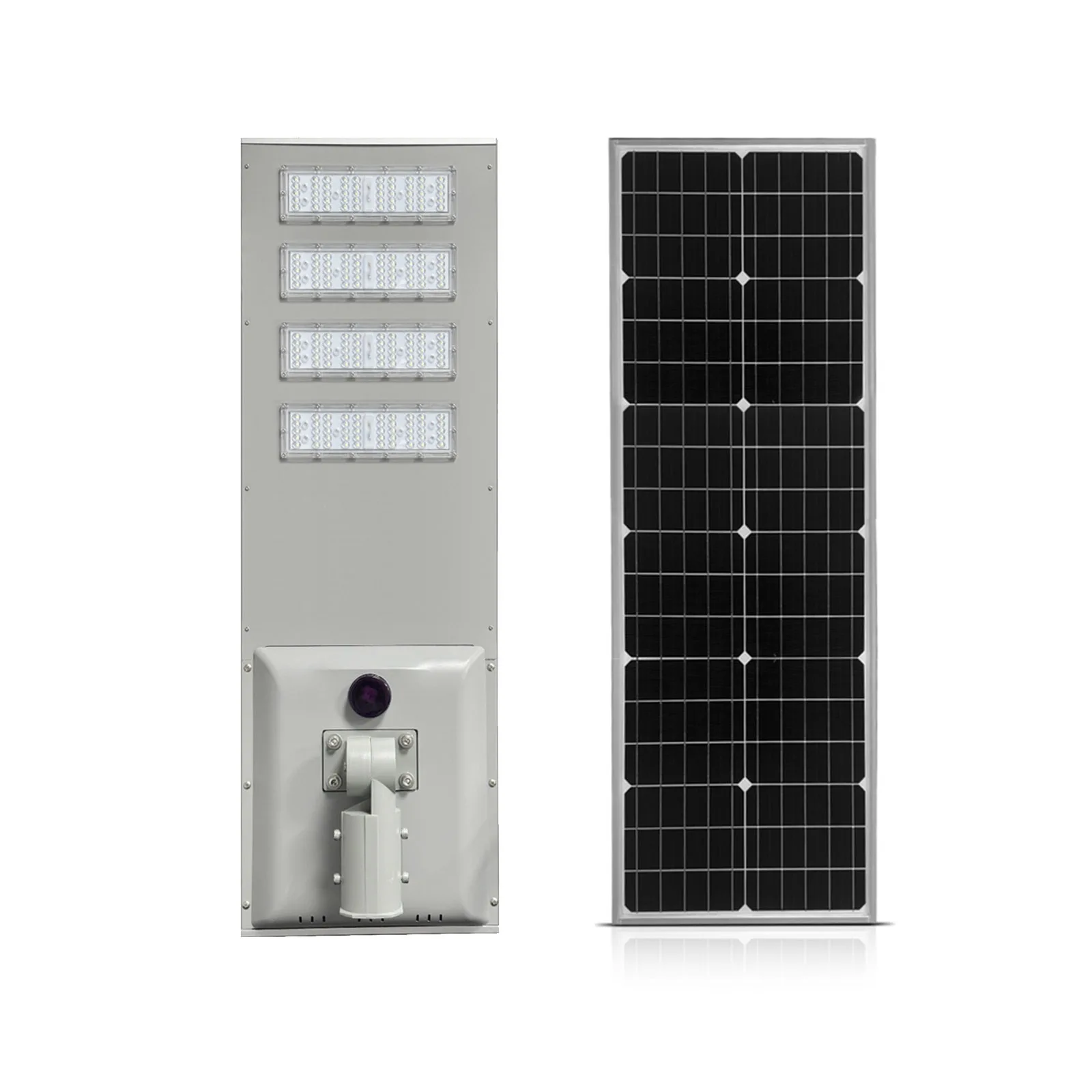 MPPT Remote Control Sensor Outdoor ip66 High Quality Lumen All in One Led Solar Lights 20w 30w 40w 60w 80w Solar Street Light