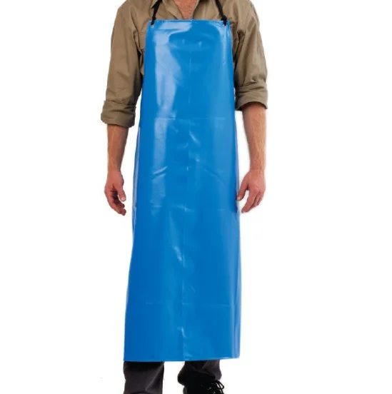 PE plastic aprons pvc aprons kitchen aprons blue