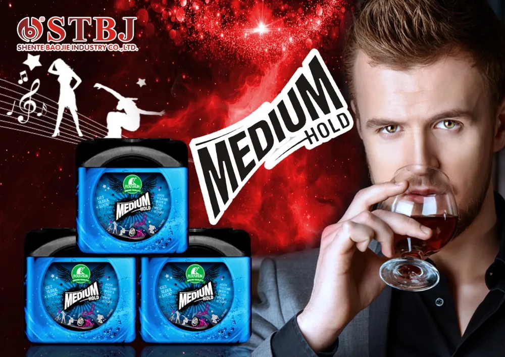 ROUSHUN Styling Gel Hair Hold Serious Tough X-treme Styles 310ml