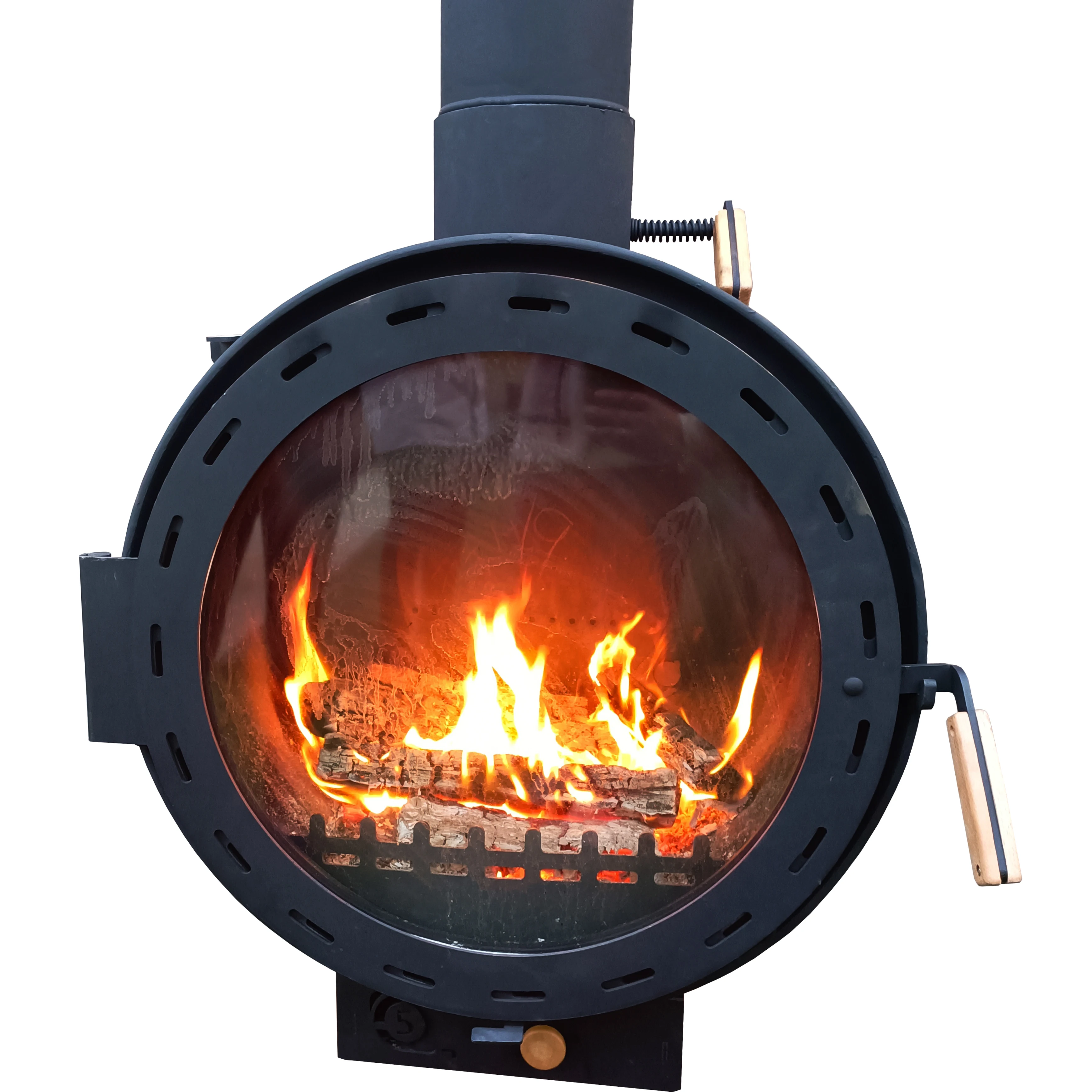 Wall Mounted Fireplace Round Suspended Hanging Fireplaces Bio ethanol Fireplace Heater